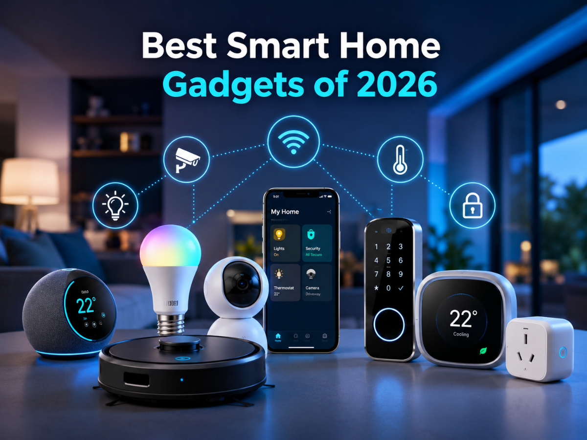 Best Smart Home Gadgets 2026: From AI-Powered Security Cameras to Smart Locks, Robot Vacuums and Matter Devices, Check Features You Need to Know
